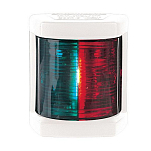Комбинированный огонь Hella marine 1NM 2LT 003 562-145 12В 10Вт красный/зеленый свет из белого водостойкого пластика для лодок длиной до 7м