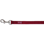 Freedog 10022506 Nylon Basic Поводок Красный  Garnet 25 mm x 120 cm