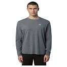 Купить North sails 692971-0928-XXL Футболка с длинным рукавом Basic Bollo Серый Medium Grey Melange 2XL 7ft.ru в интернет магазине Семь Футов