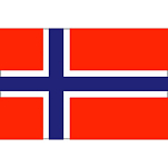 Adria bandiere 5252355 Флаг Норвегии Красный  Multicolour 40 x 60 cm 