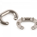 Предохранительное звено цепи, нержавеющая сталь / Для цепочки: 6 мм