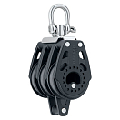 Купить Harken 2641 Carbo Triple Block 40 mm With Becket Черный Black / Silver 7ft.ru в интернет магазине Семь Футов