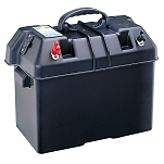 Forniture nautiche italiane 3927680 100A Аккумуляторный ящик с гнездом для сигарет Серебристый Black