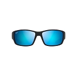 Maui jim b810-53b-os поляризованные солнцезащитные очки Local Kine Soft Black / Sea Blue / Grey 20x10x10 Blue Hawaii/CAT3