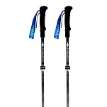 Raidlight GRJMR04__710123 Compact-Z Carbon Поляки Серебристый Blue 123 cm