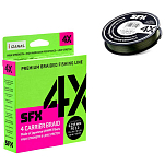 Sufix 13SUSFX4B285GR150Y 135 m 4Х Линия 135 m Бесцветный  Lo-Vis Green 0.285 mm 