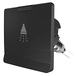 Plastimo P67541 Квадратная крышка для душа Black