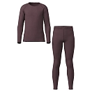 Купить Loeffler lf30339-575-104 Комплект термобелья с длинным рукавом Transtex® Warm 180 Castagne 30x22x4 104 cm 7ft.ru в интернет магазине Семь Футов