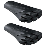 Leki 882420103PAR Powergrip Pad Кончик 2 единицы измерения Черный Black
