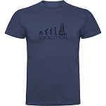 Kruskis CA65500286S133 Футболка с коротким рукавом Evolution Sail Голубой Denim Blue M