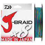 Daiwa 12755522 J-Braid 8 500 M Многоцветный  Multicolour 0.220 mm 
