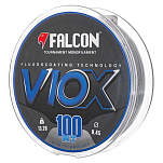 Falcon D2800745 Viox 100 m Монофиламент Бесцветный Clear 0.240 mm