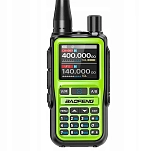 Baofeng radbafkro0027 рация UV-5R EU Mini USB-C Bluetooth VHF UHF Aviation Band Green / Black 22x10x6