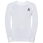Odlo 159229-10000-164 Базовый слой с длинным рукавом Active Warm Eco Crew White 22x13x5 14 Years
