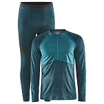 Craft CO1912537-678625-S Набор базовых слоев Core Wool Mix Голубой Opal / Deep Lake S