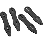 Blue ox 123-BX88383 Комплект резиновых держателей  Black