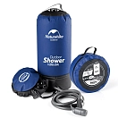 Купить Naturehike Bering-05 Bering 11L Солнечный душ  Blue 7ft.ru в интернет магазине Семь Футов