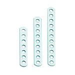 Viadana 7878828 6 mm Отверстия Цепная пластина Silver 80 mm 