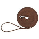 Trixie 18970 Rustic 8 mm Поводок Золотистый  Dark Brown 10 m