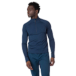 Rossignol RLLML02-715-L Базовый слой с длинным рукавом SKPR Голубой Dark Navy L