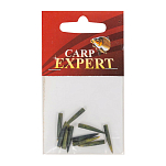 Carp expert 79637500 Mini Рукава против запутывания Золотистый Green 2.3 cm