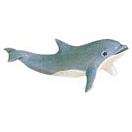 Купить Safari ltd S275429 Dolphin Calf Фигура Серый  Grey From 3 Years  7ft.ru в интернет магазине Семь Футов