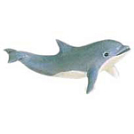 Safari ltd S275429 Dolphin Calf Фигура Серый  Grey From 3 Years 