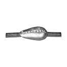 Купить Алюминиевый каплевидный анод Tecnoseal 00350BAL 120x78х25мм с болтовым креплением 230x25x5мм 7ft.ru в интернет магазине Семь Футов