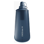 Lifestraw LLSPSF1MBWW Peak Series 1L Складная бутылка с фильтром для воды Голубой Mountain Blue