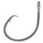 Mustad 39940NP-DT-14/0-U03 Ultrapoint Tuna Offset Circle Колючий Одноглазый Крючок Серебристый Duratin 14/0 