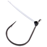 BKK AKES8362 одноглазый крючок Predator WG Weedless Black 1