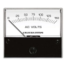 Купить Blue sea systems 661-9353 Аналоговый вольтметр 0-150V Black / White 69.85 mm 7ft.ru в интернет магазине Семь Футов