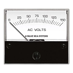 Blue sea systems 661-9353 Аналоговый вольтметр 0-150V Black / White 69.85 mm