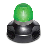 Многофункциональный сигнальный огонь Hella marine 2XD 980 911-202 360° 9-33В 0,021-0,42А 5Вт IP67 защита от перенапряжения зеленый