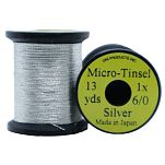 Uni products ZMT612SI-UNIT линия Micro Tinsel 1X 10.9 m  Silver 6/0