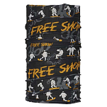 Wind X-Treme 1008 Шарф-хомут Wind Черный  Free Snow