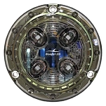Bluefin led p4b-sm-b704 Светодиодный светильник Piranha P4 бронзовый 12-24V Cobalt Blue 12x10x7 2750 Lumens