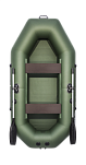 Надувная лодка ПВХ, АКВА-МАСТЕР 260, зеленый 4603725300088