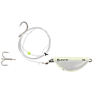 Купить Westin S082-307-088 Halibut Anti Twist Крюк Белая  Glow 450 g  7ft.ru в интернет магазине Семь Футов
