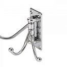 Triple Coat Hook / chrome-plated 16656-bvs