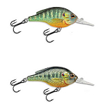 Live target PS70S100 Pumpkinseed PS 70С Плавающий воблеры 70 mm 14g Золотистый Natural / Matte