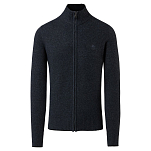 North sails 699780-0935-M Свитер на молнии 7Gg Голубой Dark Grey Melange M