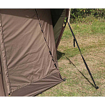 Fox international CUM204 Retreat+ 2 Inner Dome Черный  Dark Green 2 Places 