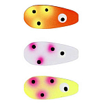 Westin M114-648-029-UNIT Bulldog Inline Ложка 27 mm 4g  Black / Orange Clown