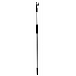 Forniture nautiche italiane 909821 Анодированный телескопический крюк Grey / Black 60-100 cm