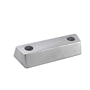Купить Enrico polipodio 2626507 AQ 280-290 Single Prop Цинковый стержень Анод  Silver 130 x 44 x 26 mm  7ft.ru в интернет магазине Семь Футов