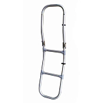Forniture nautiche italiane 3030335 Надувные лодки из алюминия 3 Ступенчатая лестница Silver 100 x 27 cm 