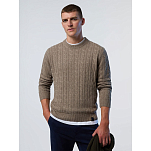 North sails 699782-0335-XL Свитер 7Gg Коричневый  Fossil Melange XL