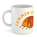 Kruskis 42611C372 Кружка Summer Camping 325ml  White