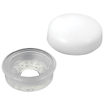 Seachoice 50-59901 Винты Крышка 6 Единицы Белая White 6-8´´ 